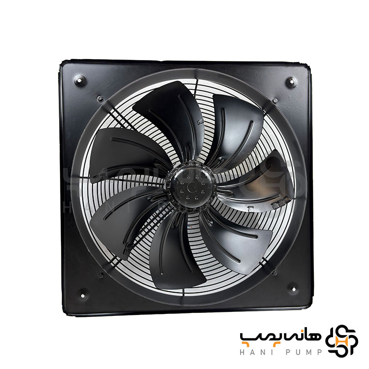 هواکش صنعتی 50 سانت ایلکا هفت پر فلزی دمنده VIK-50A4S-L
