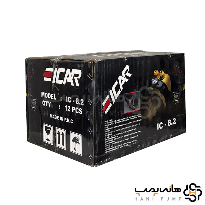 ست کنترل Ic-8.2 ایکار (EICAR) کارتن 12 عددی