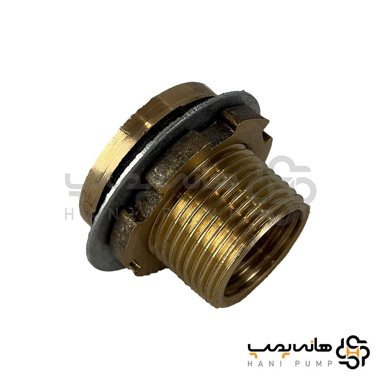 فیتینگ 1/2 اینچ برنجی 80 گرمی