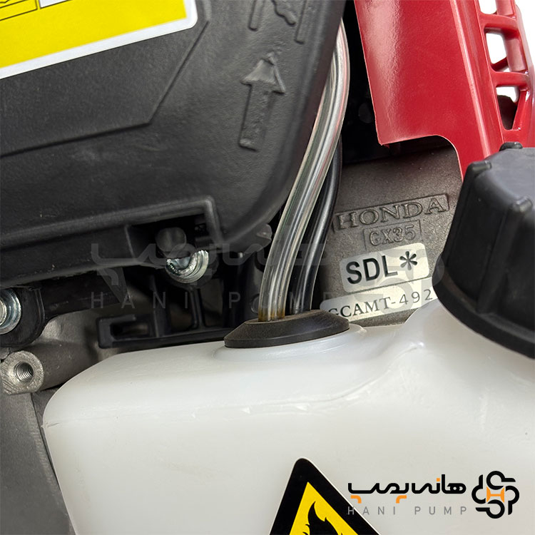 علف زن پشتی HONDA GX35 حک برجسته تایلند پشت بلند