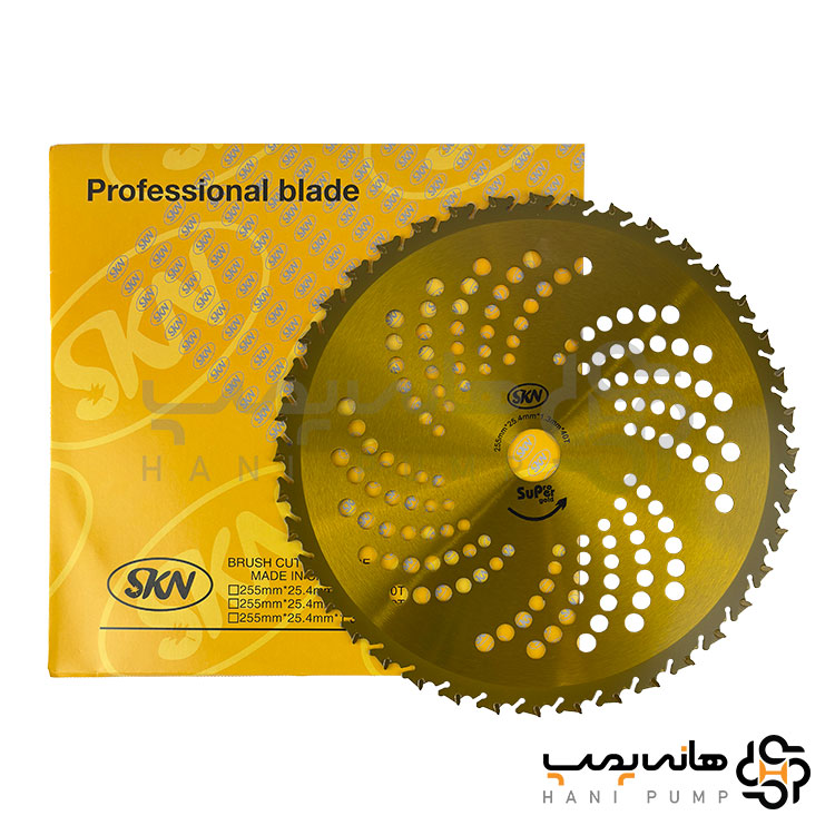 تیغه علف زن 40 دندانه الماسه محافظ دار طلایی SKN SUPER PRO GOLD